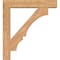 Ekena Millwork Balboa Block Smooth Bracket w/ Offset Brace, Western Red Cedar, 7 1/2"W x 40"D x 44"H BKT0806X40X44BOA05SWR - alternate 2